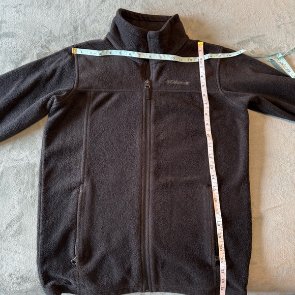 Columbia Kids' Charcoal Fleece Jacket - Picture 2 of 6